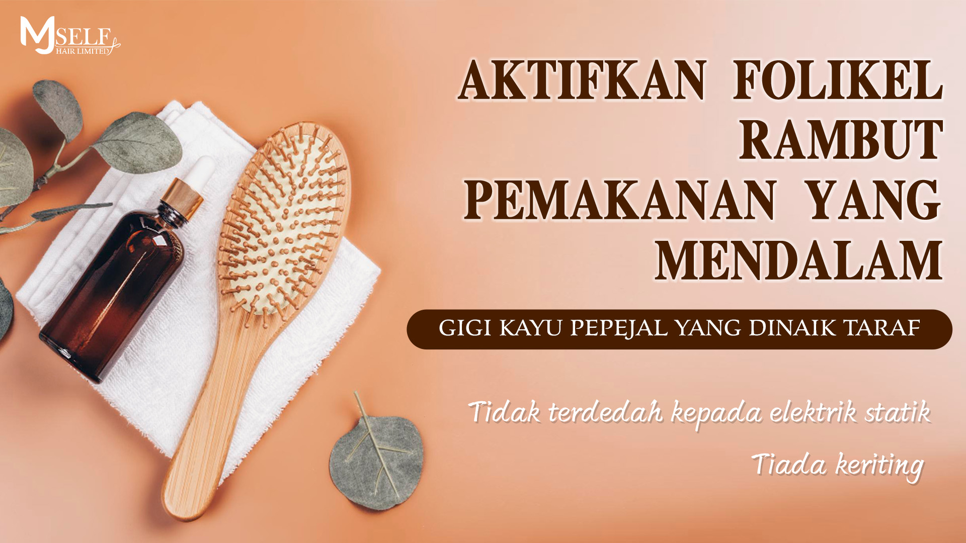 Berus Rambut Kusyen Udara Buluh - Image 4